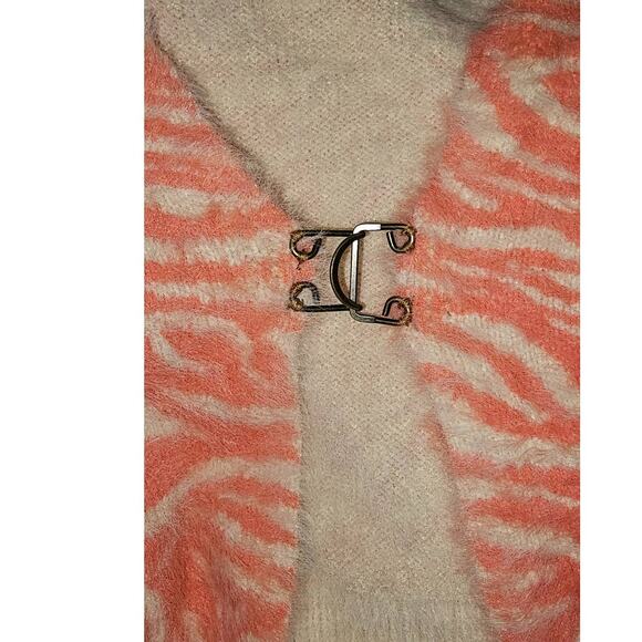 New Free People She's All That Cardi $128 SMALL Pink Fitted Classic Cardigan - Picture 3 of 9